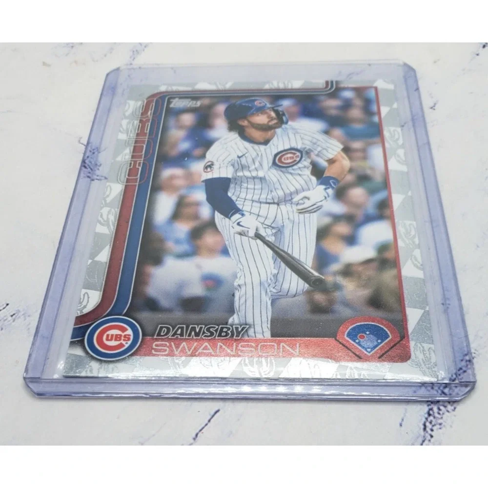 2025 Topps Cactus Foil #303 Dansby Swanson Chicago Cubs